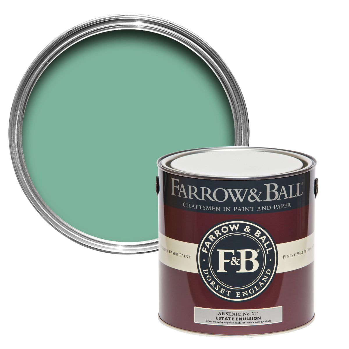 Farrow and Ball Arsenic 214