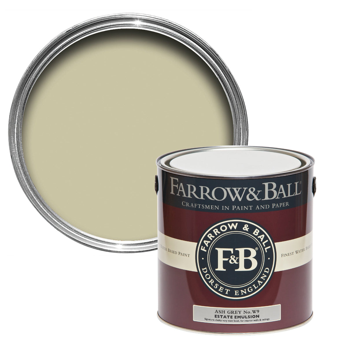 Farrow and Ball Ash Grey W9