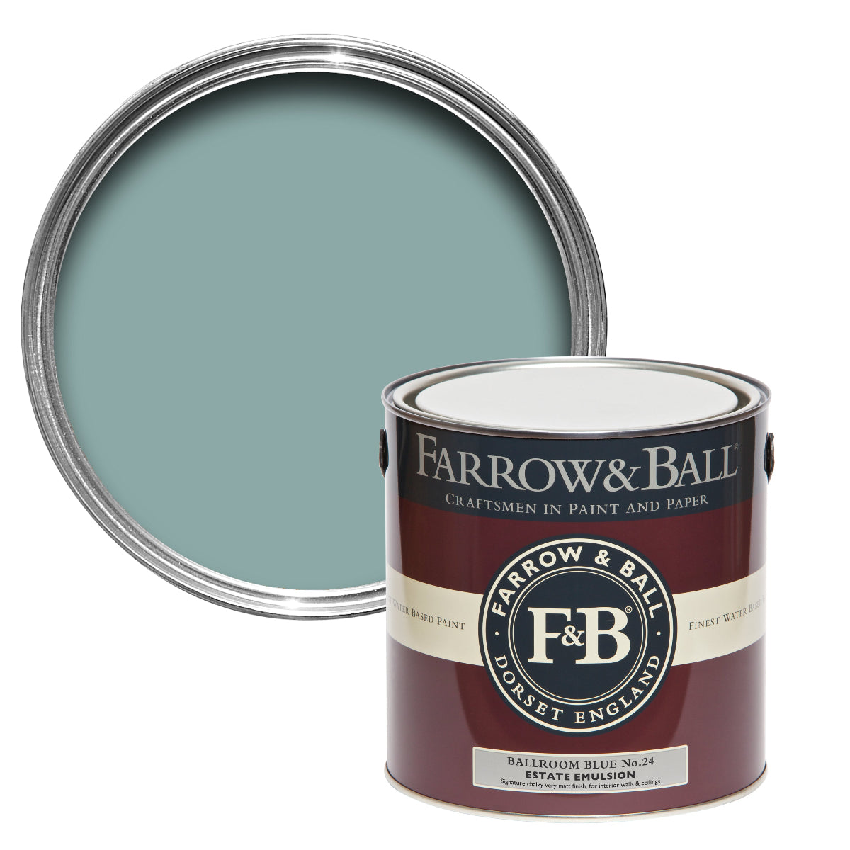 Farrow and Ball Ballroom Blue 24
