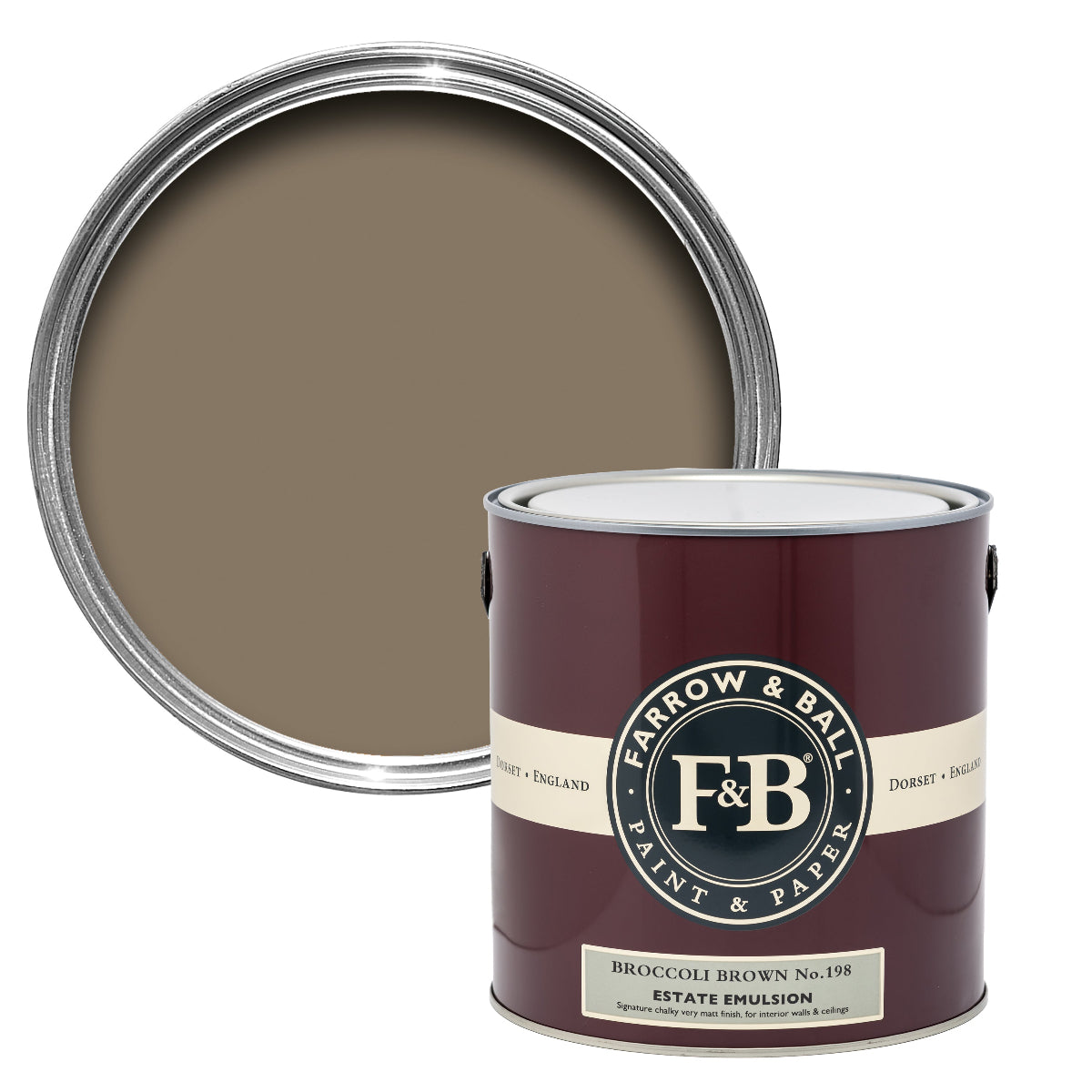 Farrow and Ball Broccoli Brown 198