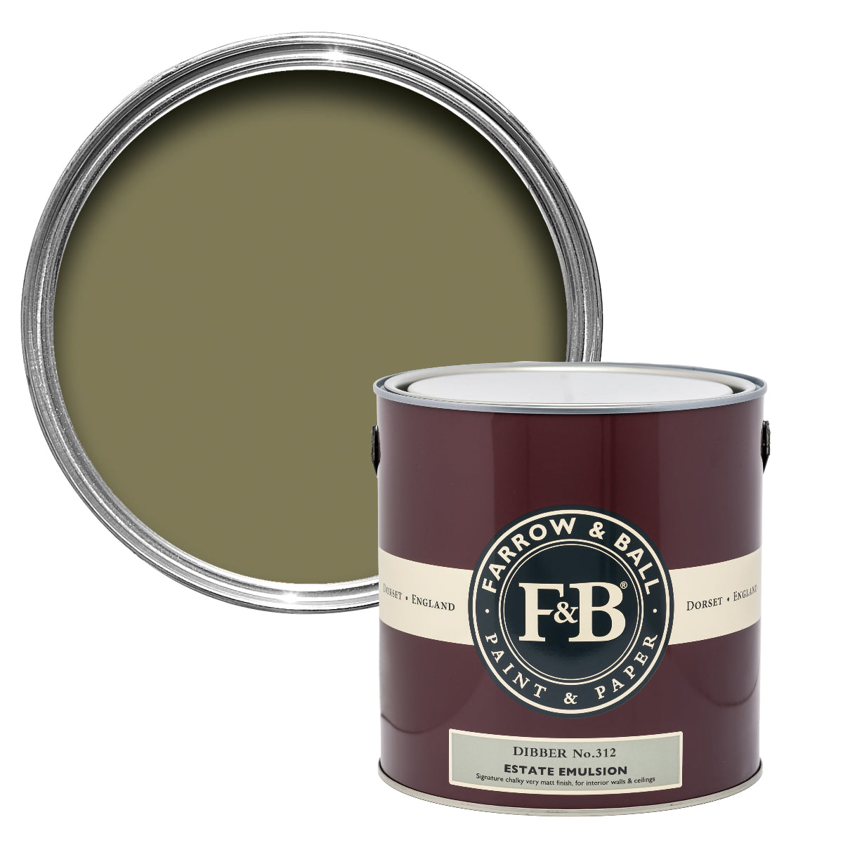 Farrow and Ball Dibber 312