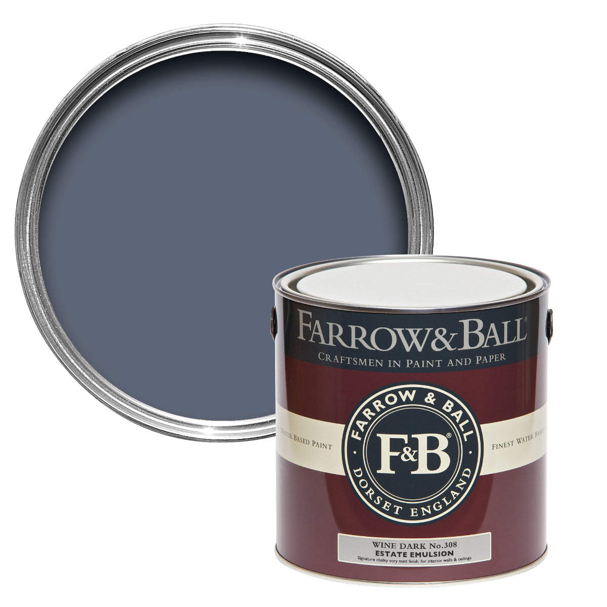 Farrow and Ball Wine Dark 308