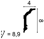 CX176 Cornice Orac