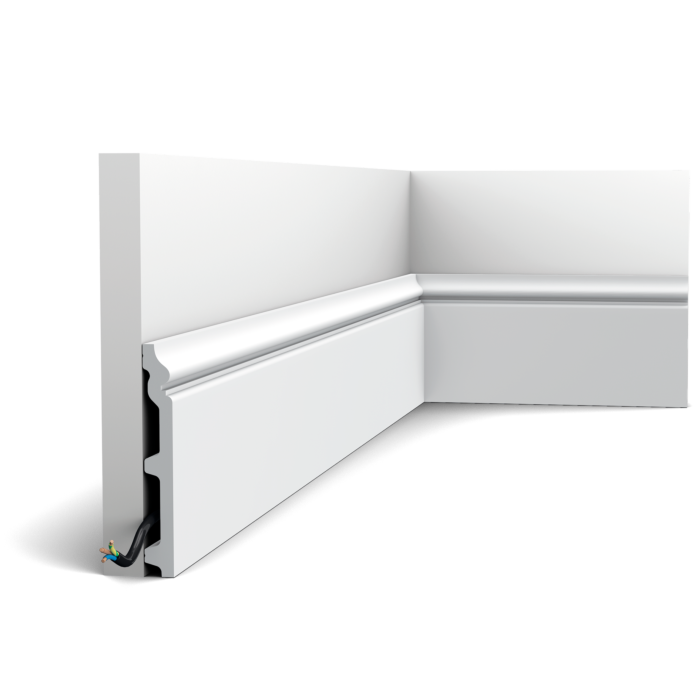 SX118-RAL9003 CONTOUR Battiscopa Orac