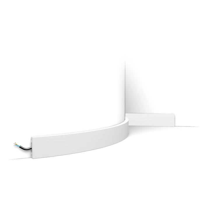 SX162F SQUARE Battiscopa Orac Flex