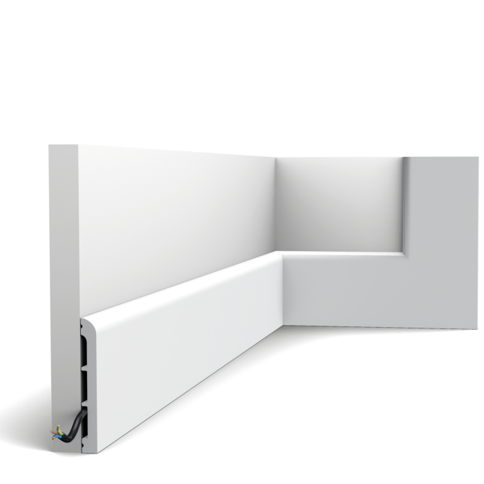 SX184-RAL9003 CASCADE Battiscopa Orac