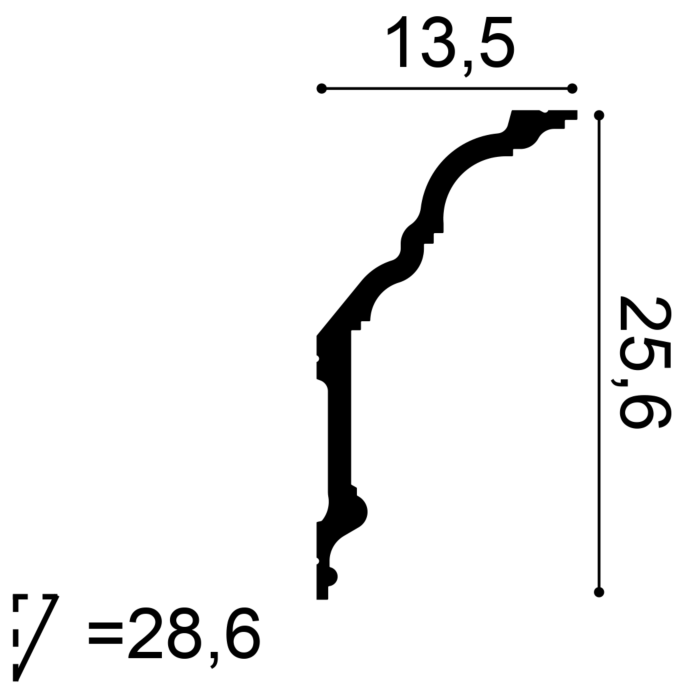 C339F NOBLESSE Cornice Orac Flex