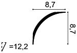 CX126 Cornice Orac