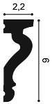 DX174F Cornice Orac Flex
