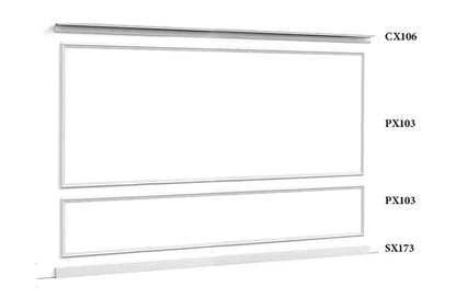 Frame (Kit Boiserie 4 mt)