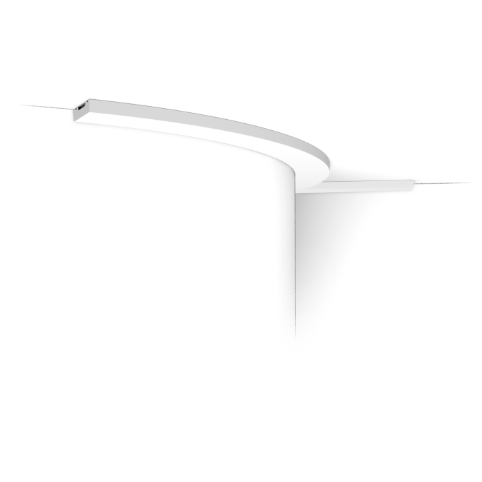 SX162F SQUARE Battiscopa Orac Flex