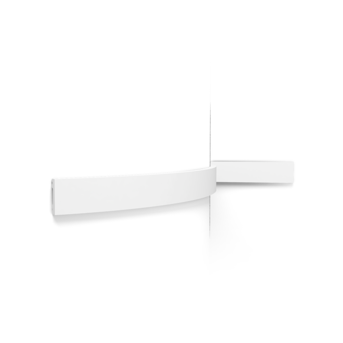 SX162F SQUARE Battiscopa Orac Flex