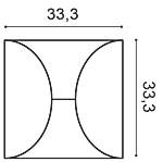 W107 CIRCLE Pannello 3D Orac