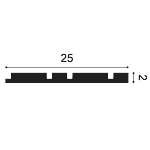 W119F BAR MIX Pannello 3D Orac Flex